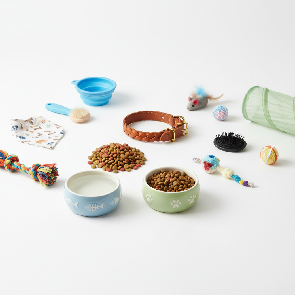 Pet Accessories & Food