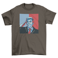 Donald Trump salute t-shirt